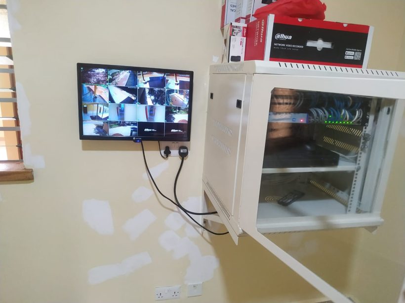 CCTV control room & NVR — Nairobi
